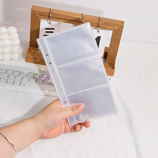 A6 Transparent Loose Leaf