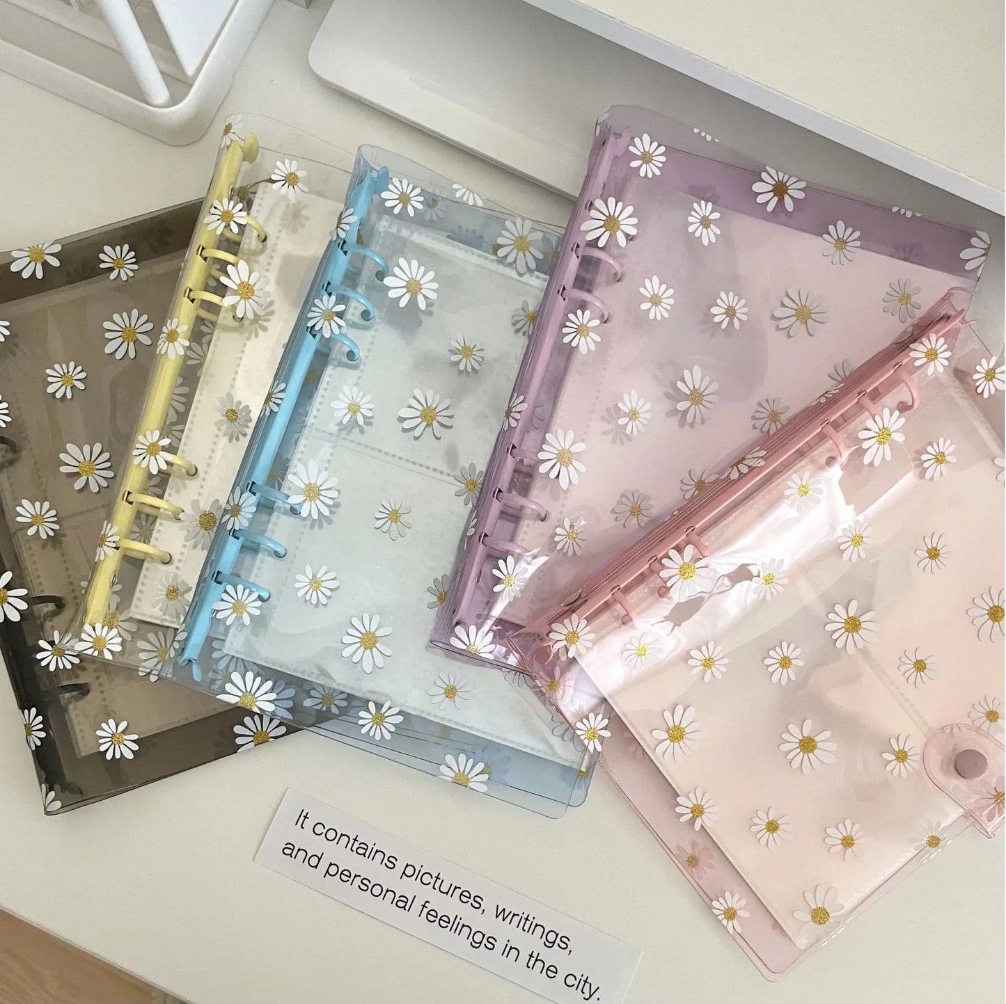 A5-6 Daisy Binder Notebook