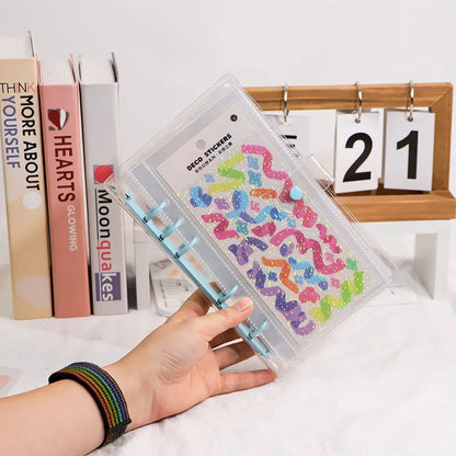 A6 Transparent Loose Leaf